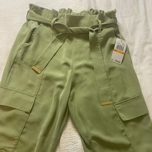 NWT Micheal Kors paper bag pants